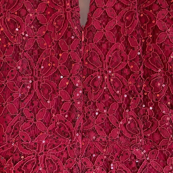 Julia Jordan Sequenced Red Jump suite size 4 - Picture 5 of 10